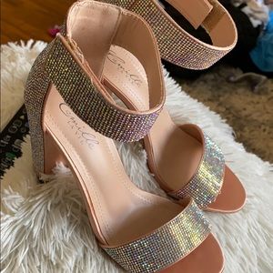 Sparkly heels